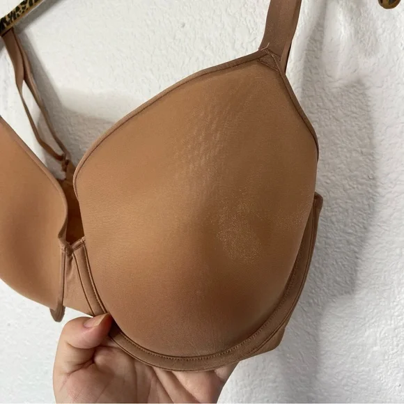 SKIMS Brown Mesh Underwire T-Shirt Bra Size 34DDDD - Picture 2 of 7